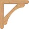 Ekena Millwork Legacy Craftsman Smooth Bracket w/ Offset Brace, Western Red Cedar, 7 1/2"W x 44"D x 44"H BKT0806X44X44LEC04SWR - alternate 3